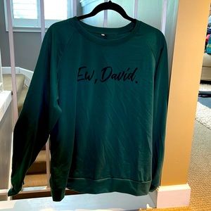 Thin Schitts Creek Sweatshirt like too.